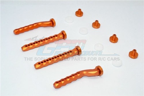 GPM CRA201FR ALUMINIUM FRONT & REAR MAGNET BODY POST RC TRAXXAS CRANIAC Truck - Picture 4 of 8