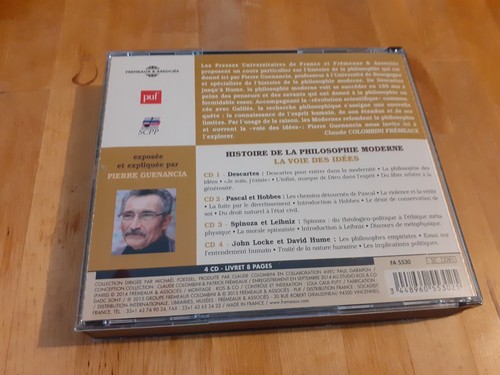 La Voie des Idées : De Descartes à Hume | CD | PUF - Foto 2 di 3