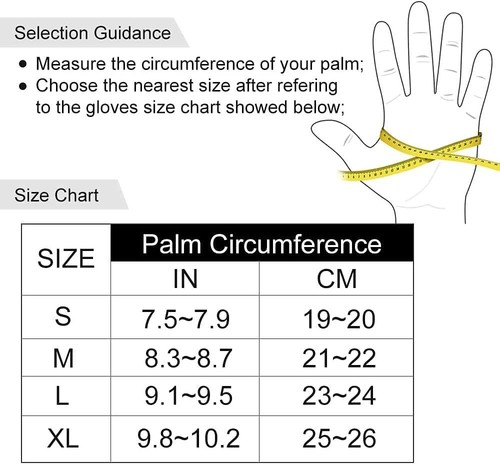 Motorcycle Gloves FullFinger Touchscreen Sports Gloves Riding ProtectionGloves L - Picture 2 of 13