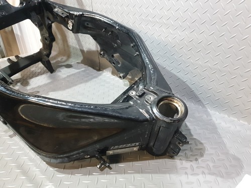 ♻️ Yamaha YZF 1000 R1 1998 4XV Main Frame Chassis Black with Registration Plate - Picture 22 of 22