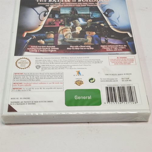 Nintendo Wii Lego Harry Potter Years 5-7 Game Brand New & Sealed Aus Release - Picture 4 of 6