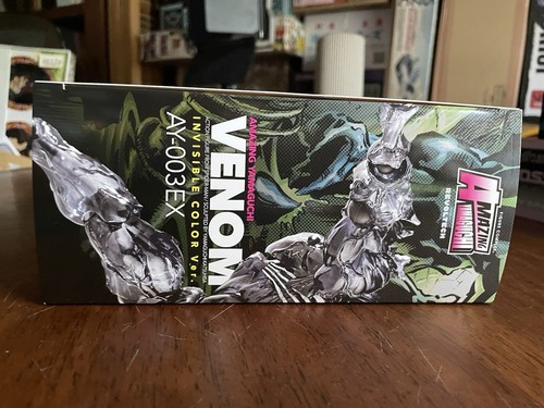 Venom Amazing Yamaguchi AY- 003 EX Limited Invisible ColorVer Revoltech figure - Picture 10 of 16