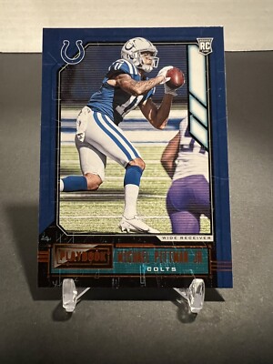 2020 Playbook Michael Pittman Jr. Orange Foil Rookie RC #122 Colts | eBay