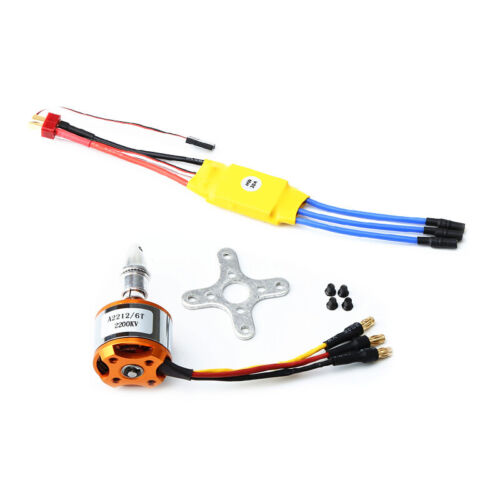 XXD 2200KV Brushless Motor 30A ESC Speed Controller for RC Fixed Wing Helicopter - Picture 5 of 10