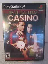 PS2 High Rollers Casino (Sony Playstation 2 PS2) - Complete Black Label Rated E