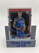 JORDAN MILLER 2023-24 Panini Donruss Optic Rated Rookie RC #250 LA Clippers