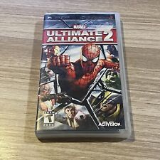 Marvel: Ultimate Alliance 2 (Sony PSP, 2006) Complete. CIB. Tested