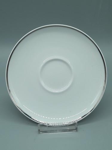 Rosenthal TAC Walter Gropius 6 Teetassen mit 6 Untertassen weiß Platin sehr gut - Bild 7 von 15