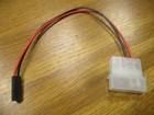 Stromkabel 5.25 IDE-Buchse auf 1 x 2 Pin Lüfter - Stecker