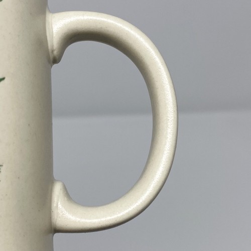 Embossed HISTORIC PLYMOUTH Massachusetts Mug Coffee Cup. Green Interior - Picture 4 of 7