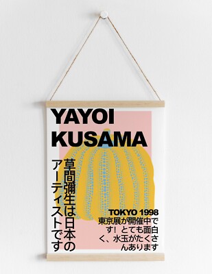 Tokyo 1998 by Yayoi Kusama Exhibition Museum Retro Vintage