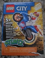 LEGO CITY: Selfie Stunt Bike Black Purple Yellow Blue Orange New Various Options