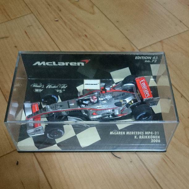 1 43 McLaren Mercedes Mp4 21, Raikkonen edición limitada serie Collection 1 43 McLaren Mercedes Mp4 21, Raikkonen edición limitada serie Collection