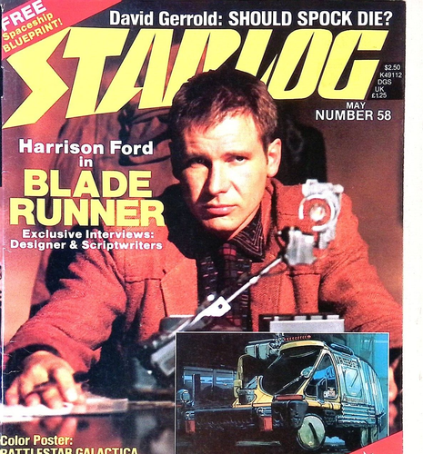 Starlog Magazine #58 MAY 1982 Blade Runner Si-Fi Articles Pics Reviews - Picture 2 of 10