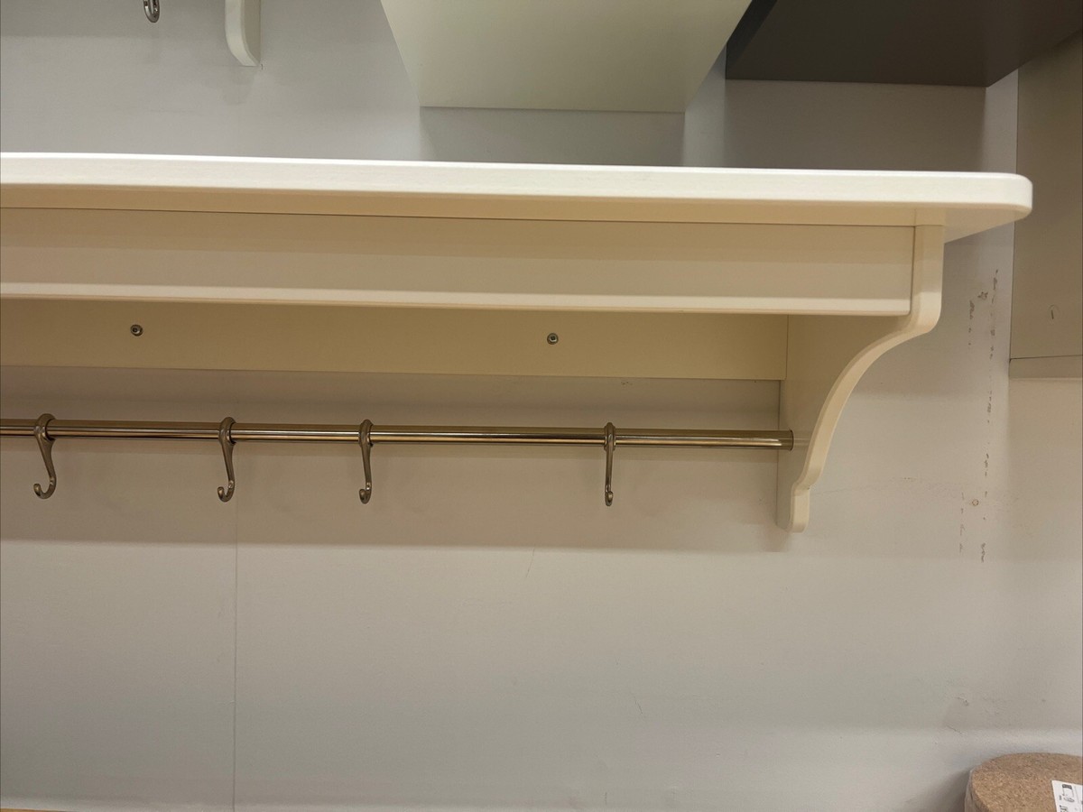 Brand New IKEA TORNVIKEN Wall Shelf Off-White 120 cm (47 1/4