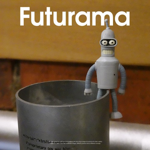 Cartoon Figure Futurama Bender Classical Toy Collection Mini Ornament - Picture 4 of 7