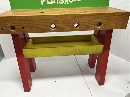 Banco de trabajo con soporte para herramientas Playskool 17" de largo X 16,5" de altura multicolor - Imagen 7 de 10
