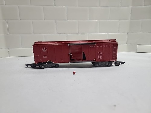 As Is Lot American Flyer S Gauge C&NWRY 42597 Shell Tank 480 Caboose 638 633 - Picture 7 of 15