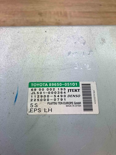 89650 05101 112900 5490 Toyota Avensis Module Steering Power Unit Control Denso - Picture 5 of 7