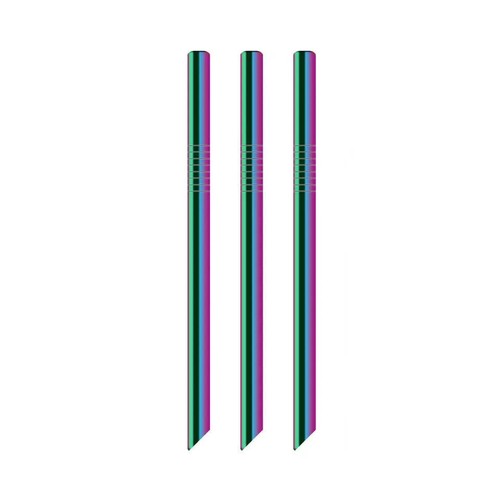 7 piezas de pajita de té de burbujas Boba de acero inoxidable ancha 12 mm reutilizable extremo puntiagudo - Imagen 19 de 22