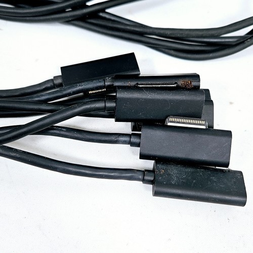 Microsoft 1661 Docking Stations Some Adapters & Power Leads Untested Preloved - Afbeelding 22 van 24