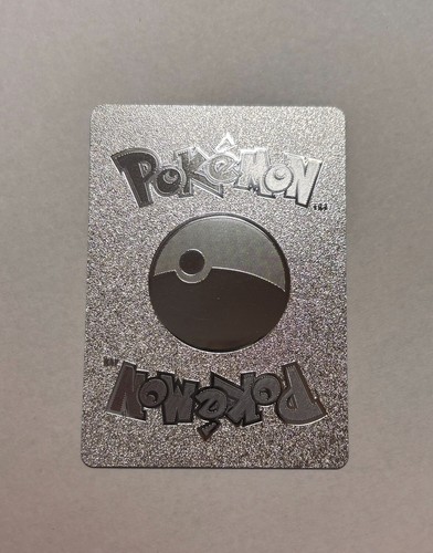 Pikachu Thunderbolt Silver Foil Fan Art Display Card 075/073 Card NM - Picture 2 of 2