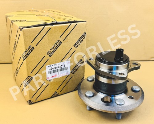 42450-48011 TOYOTA GENUINE HUB & BEARING ASSY, REAR AXLE, RH 4245048011 NEW OEM - Foto 2 di 6