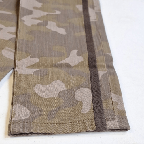 NEW! Skinnygirl Broadway High-Rise Skinny Tuxedo Stripe Camo Jeans - LONG - Picture 8 of 13
