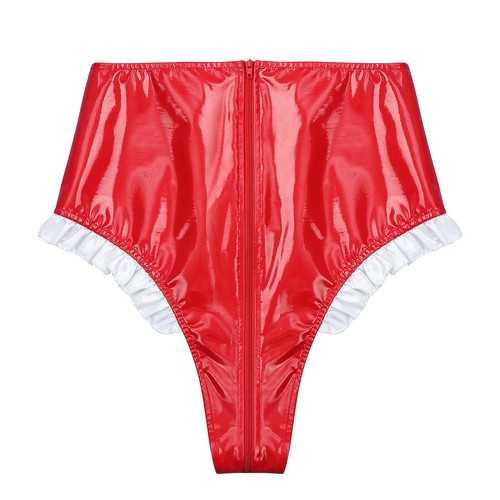 Conjunto de lencería para mujer con volantes ropa de club transpirable conjunto cintura alta calzoncillos suaves - Imagen 91 de 151