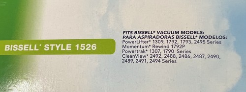 Febreze Pet Odor Eliminator BISSELL Style 1526 Vacuum Filter 15263 • 1-Pack - Picture 5 of 6
