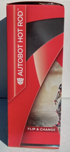 Transformers Last Knight Flip Change Hot Rod Walmart Exclusive 2016. Unopened. - Picture 4 of 5