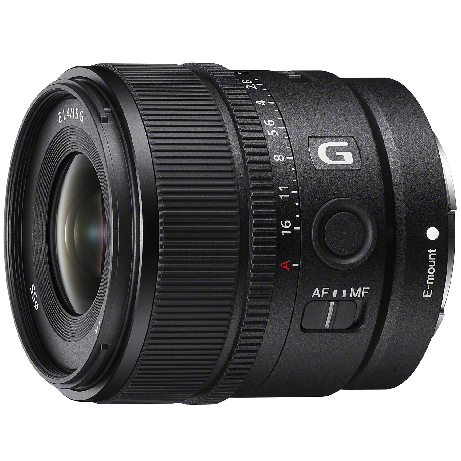 Широкоугольный объектив Sony E 15mm F1.4 G APS-C с большой диафрагмой (SEL15F14G)
