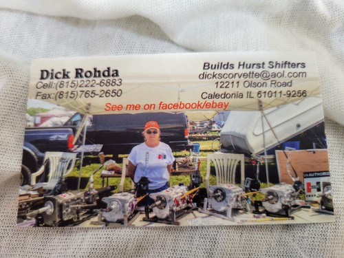 Hurst Competition Plus Shifter Fits 67-69 G.M, CAMARO muncie or T 10 - Bild 2 von 12