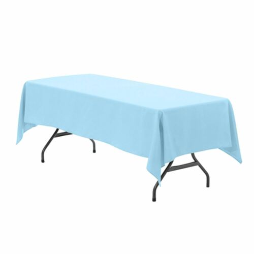 YCC Linens - 60 x 102 Inch Rectangular Polyester Tablecloths - Picture 26 of 52