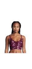 Victorias Secret Nwt Dream Angels Floral Satin  Mesh Corset Bra M-DD/ 36DD