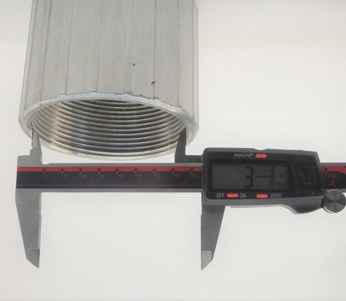 * 10 Stück * Henco Aluminium 3" Kupplungen, Gewinde - NEU Überschuss! - Bild 4 von 5