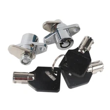 2x Hard Saddle Bag Saddlebag Lock Set Fit For Harley Touring Glide FL 1993-13 12