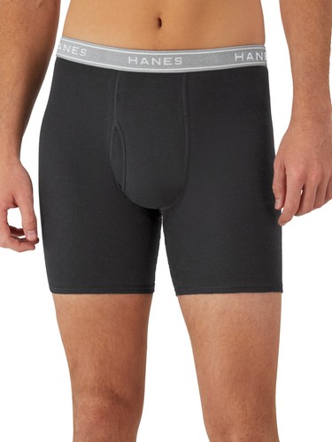 Hanes Herren Super Vorteilspack verschiedene Boxershorts - 10er Pack - weich, atmungsaktiv, - Bild 3 von 15