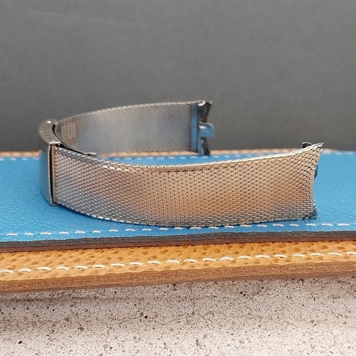 19 mm Gelbgold RGP Netz Kreisler unbenutzt nos klassisch 1960er Jahre Vintage Uhrenarmband