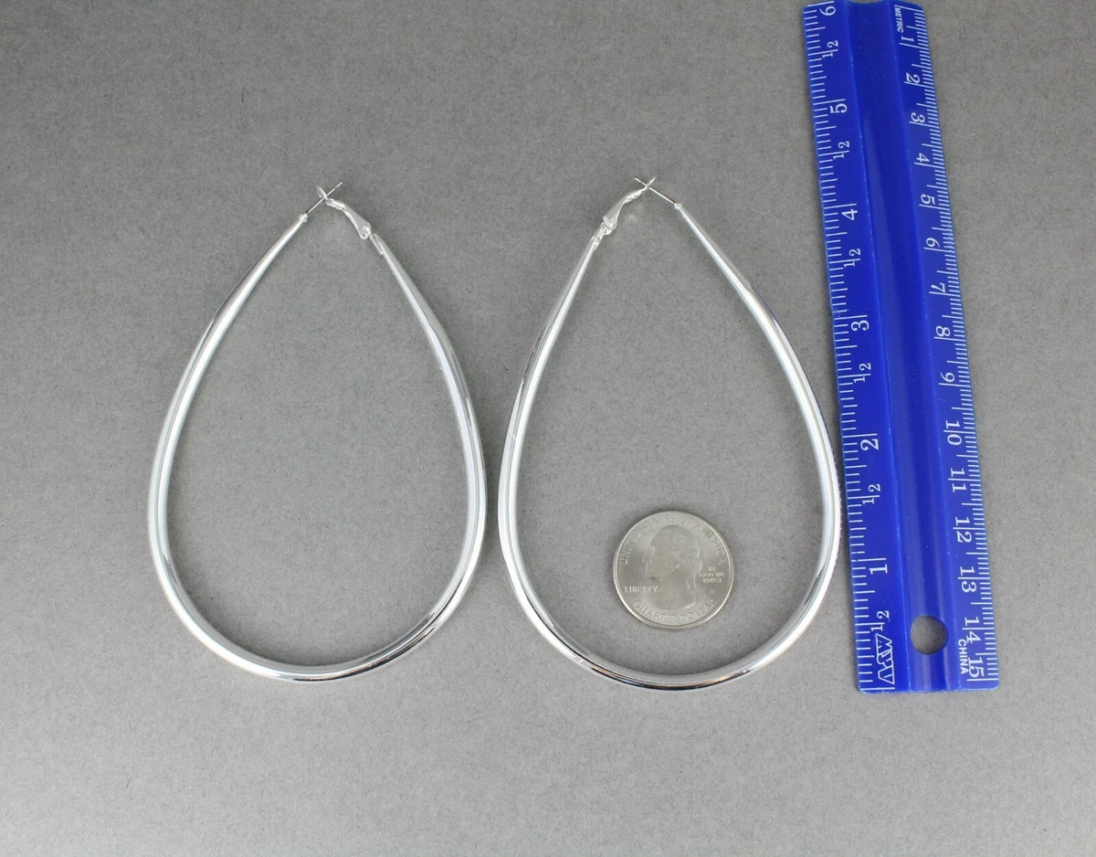 Big door knocker earrings outlet