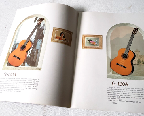 1972 YAMAHA Guitars Catalogue - Picture 4 of 9
