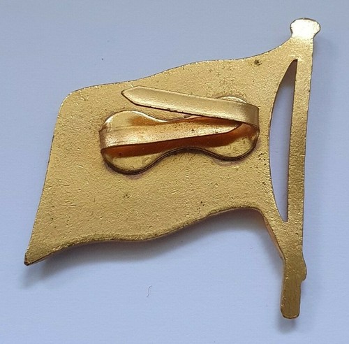 Canzer Fishing Company Emaille Stab Mützenabzeichen - Hamburg Germany - Schleppnetz - - Bild 3 von 3