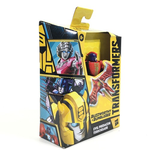 Transformers Legacy Buzzworthy Bumblebee Deluxe Evil Predacon Terrorsaur Figure - Picture 3 of 11