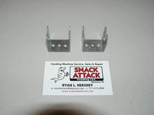 (2) ANTARES COMBO VENDING MACHINE COIN MECH SODA BRACKETS / Free Ship!