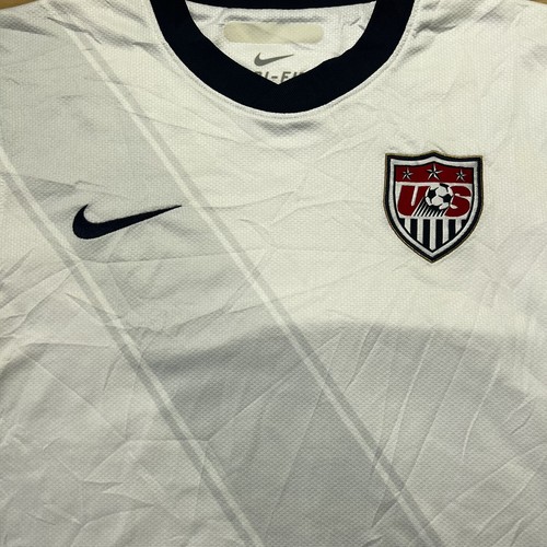 USA 2010 2011 HOME FOOTBALL SHIRT SOCCER JERSEY NIKE 369253-105 Size Medium - Picture 2 of 12