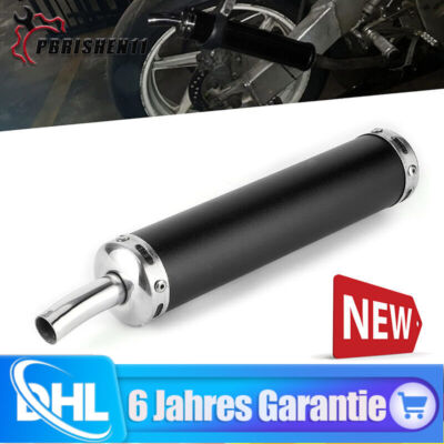 Motorrad Schalldämpfer Auspuff für Abgasschalldämpfer Schalldämpfer 15mm 2 Takt