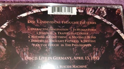 DEATH 2cd INDIVIDUAL THOUGHT PATTERNS - Picture 3 of 7