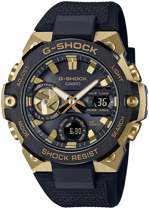 CASIO G SHOCK G STEEL GST B400GB 1A9JF Black Gold Bluetooth Men Watch New in Box