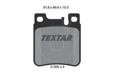 TEXTAR 2130501 TEXTAR Bremsbelagsatz, Scheibenbremse für CHRYSLER MERCEDES-BENZ
