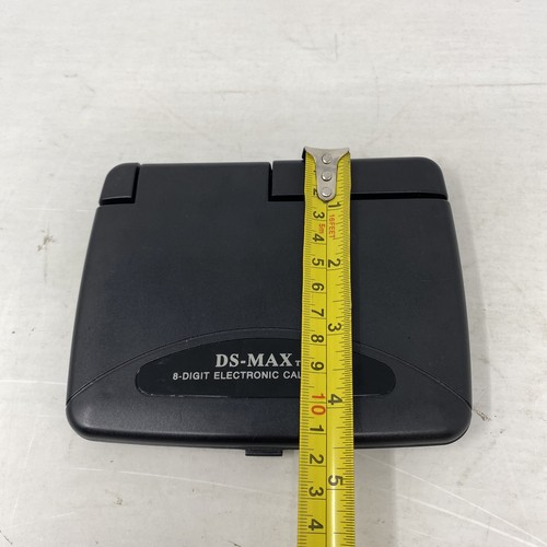 Vintage DS-MAX 8 Digit Electronic Folding Calculator WORKS - Picture 10 of 10